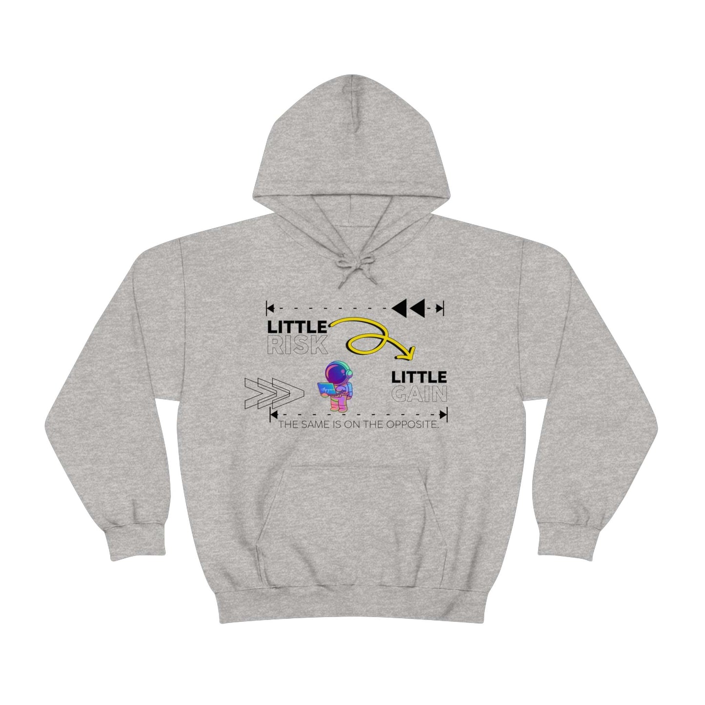 Little Risk, Little Gain | Heavy Blend Hooded Sweatshirt