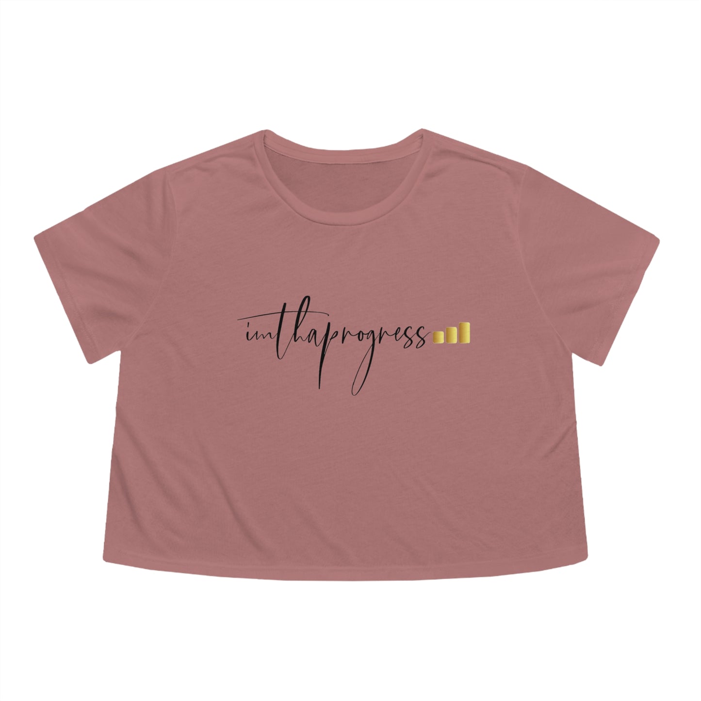 Imthaprogress | Women's Flowy Cropped Tee