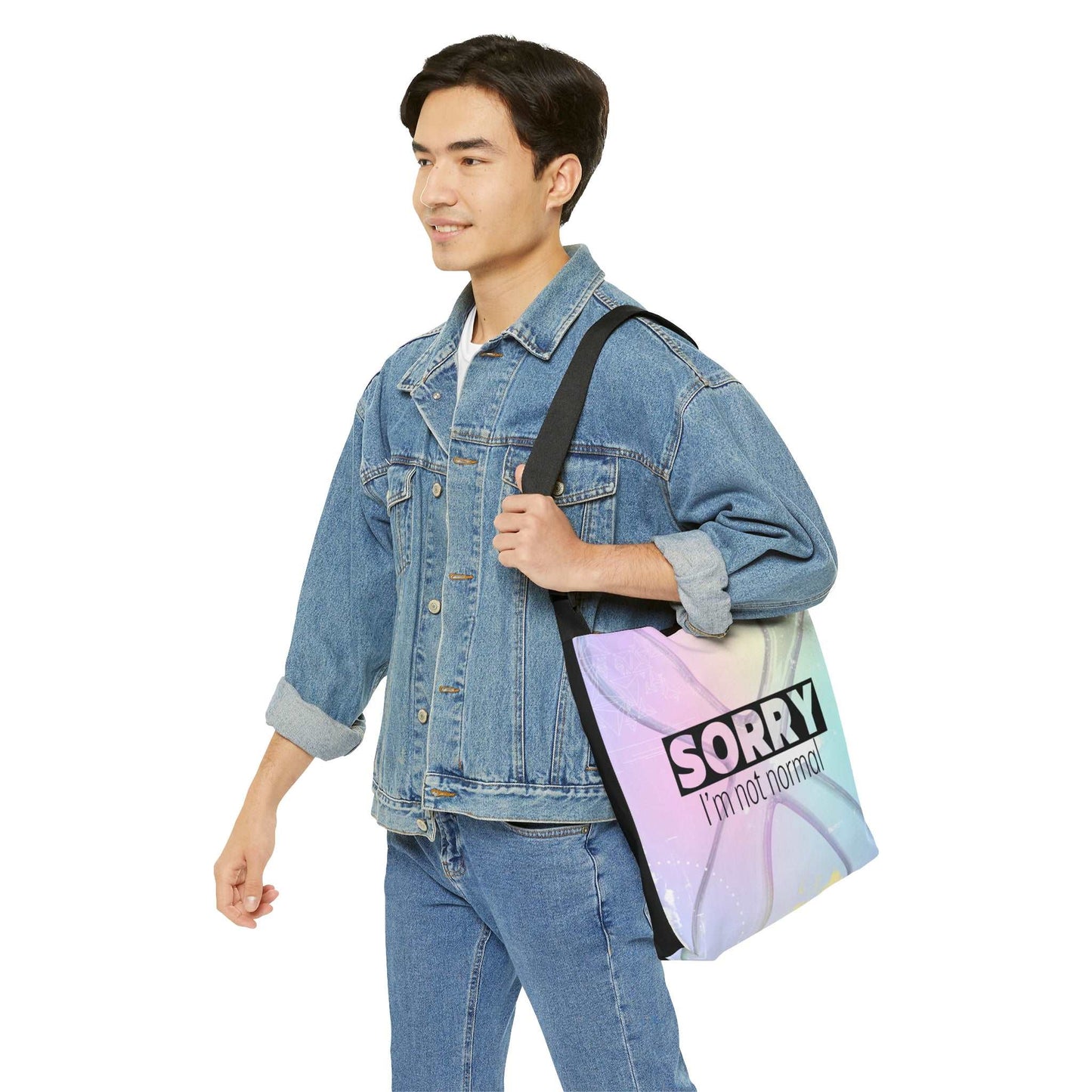 Adjustable Tote Bag | Sorry I’m not Normal