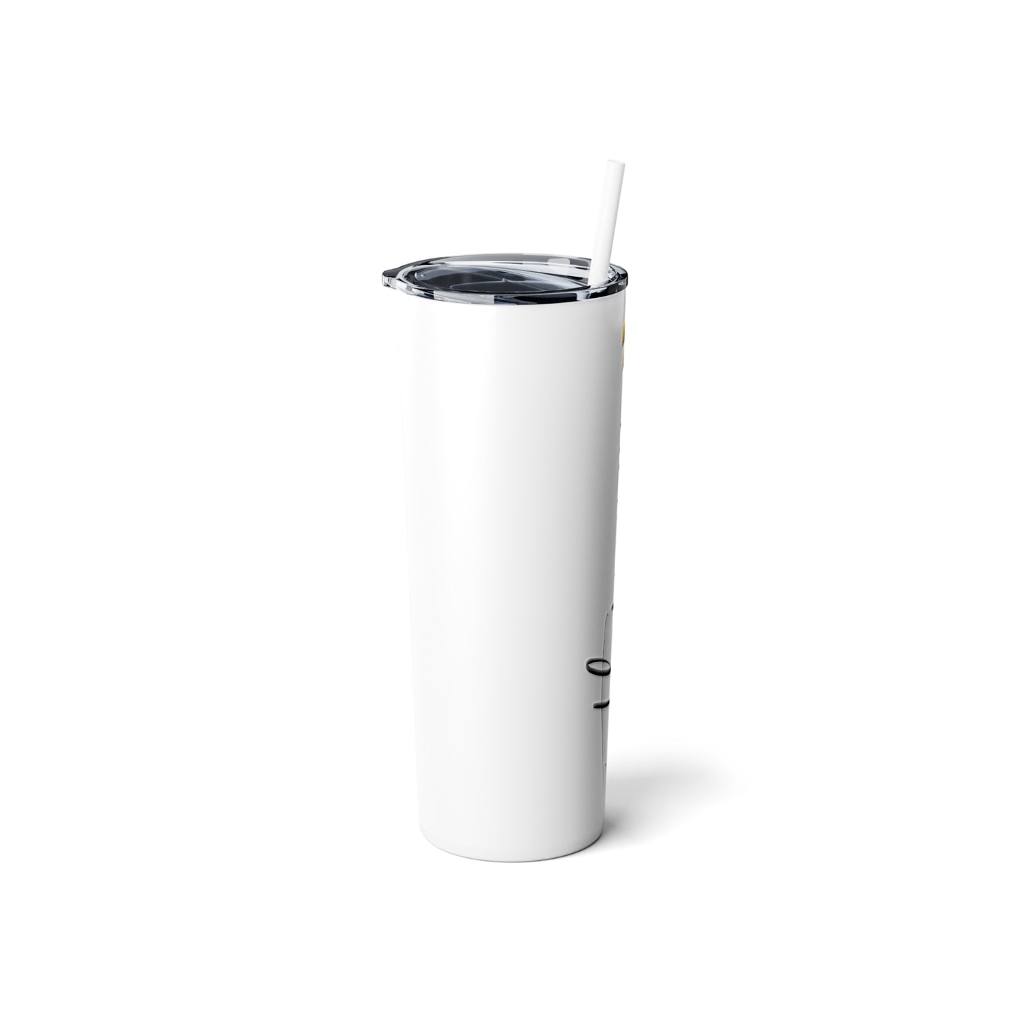 Skinny Steel Tumbler with Straw | Imthaprogress