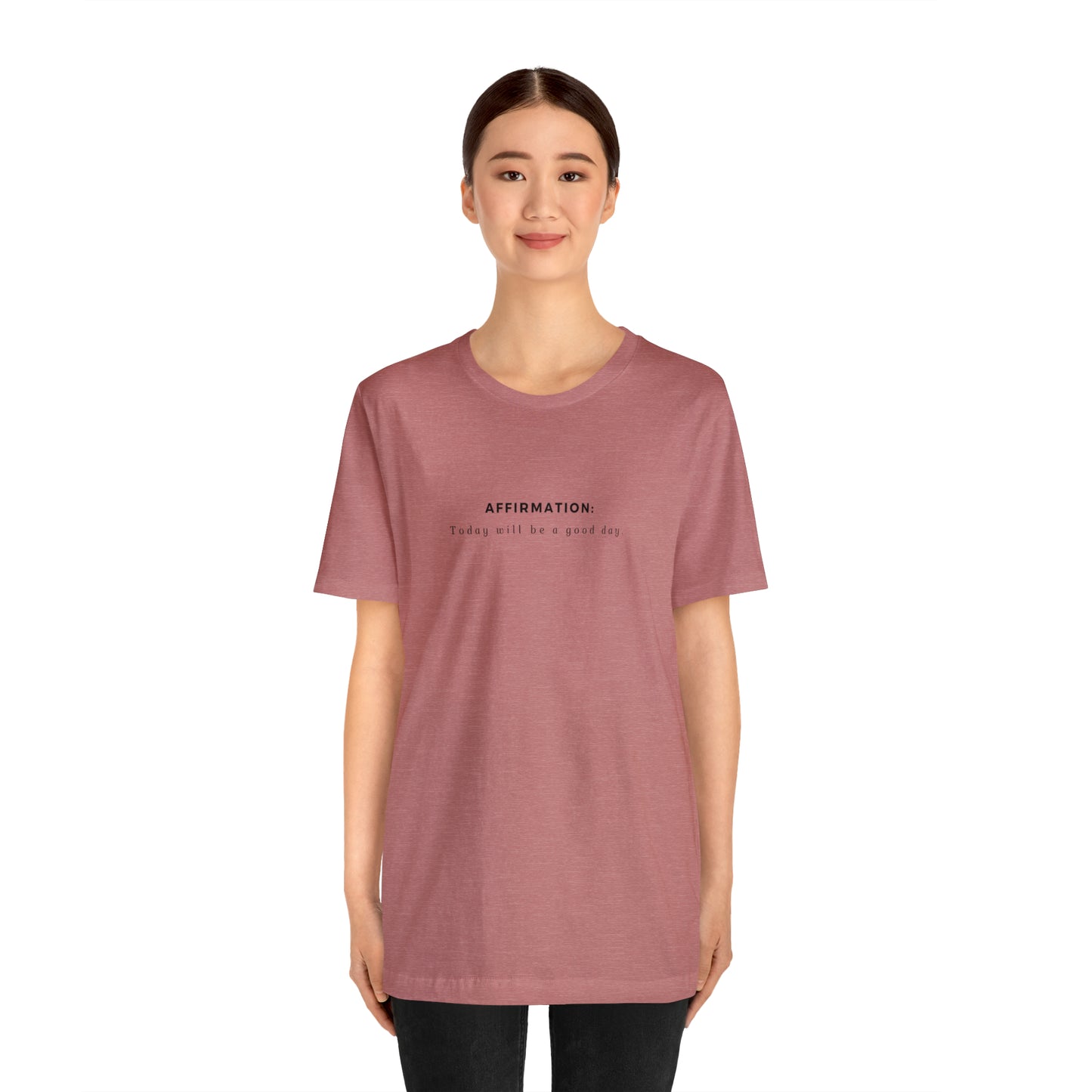 Unisex Jersey Short Sleeve Tee | Affirmation