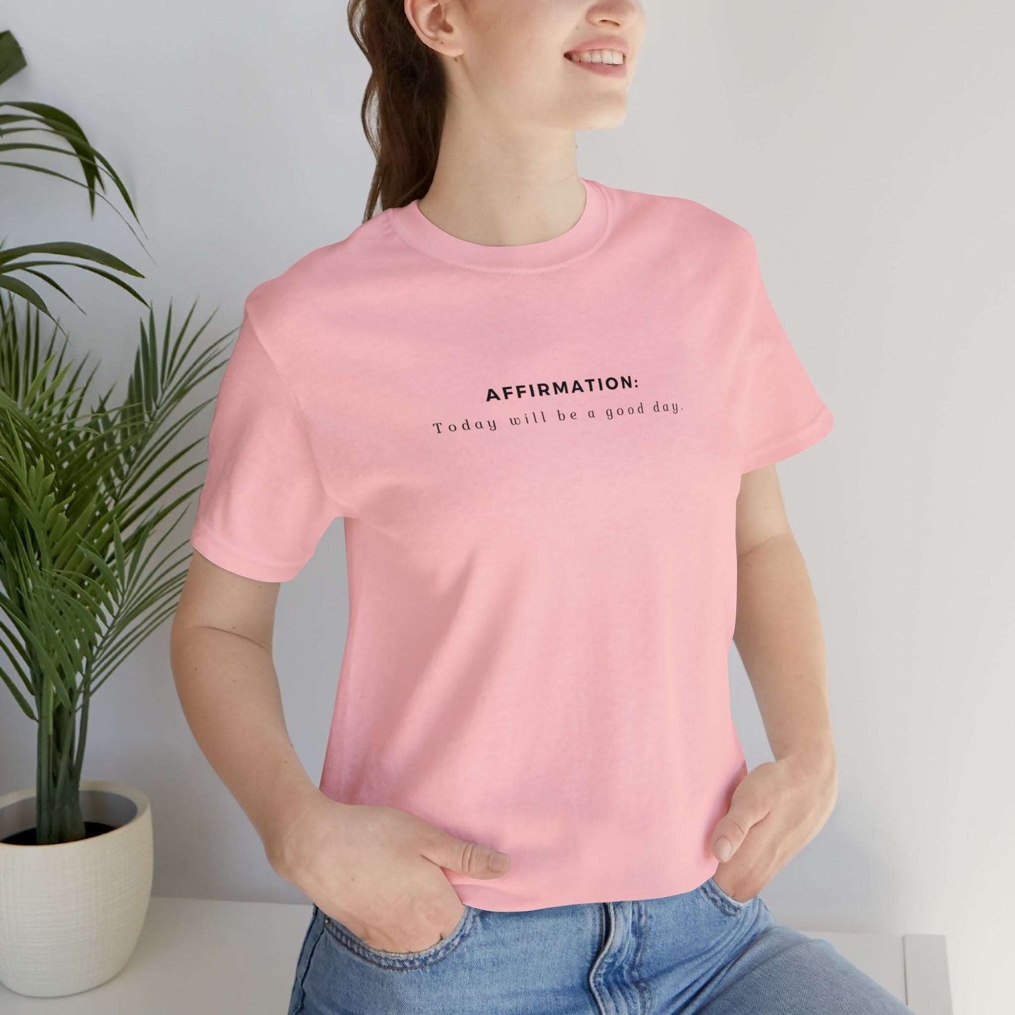 Unisex Jersey Short Sleeve Tee | Affirmation