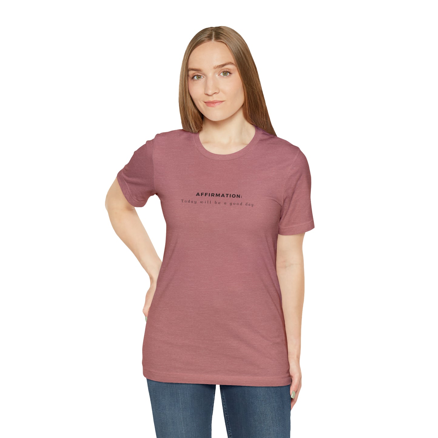 Unisex Jersey Short Sleeve Tee | Affirmation