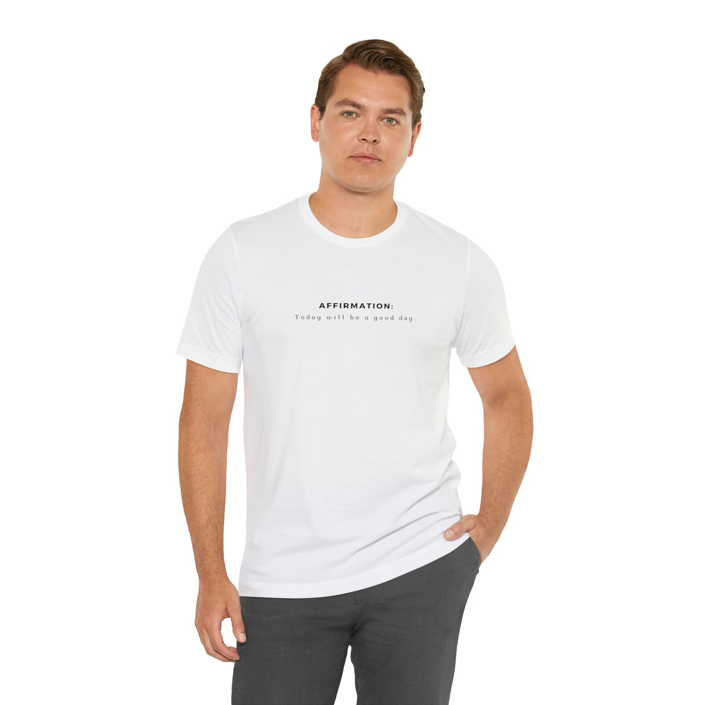 Unisex Jersey Short Sleeve Tee | Affirmation