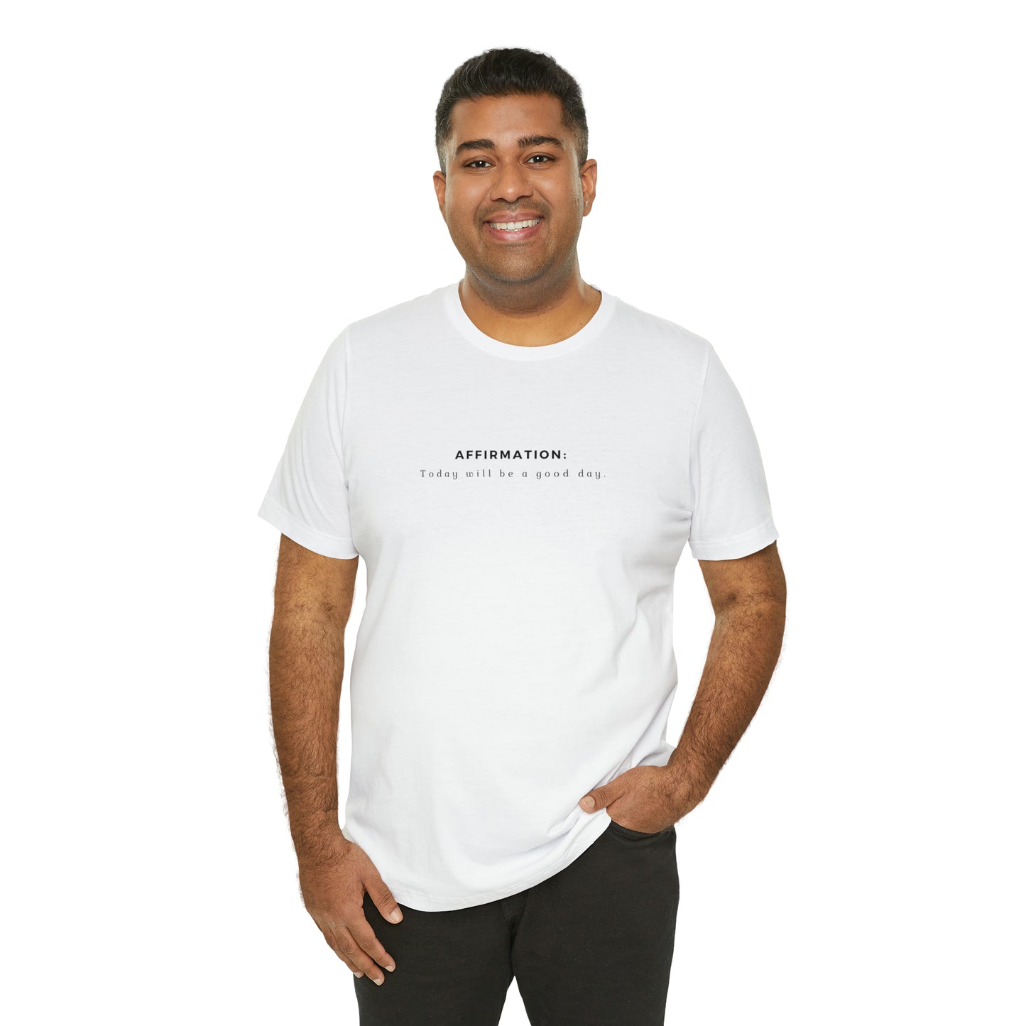 Unisex Jersey Short Sleeve Tee | Affirmation