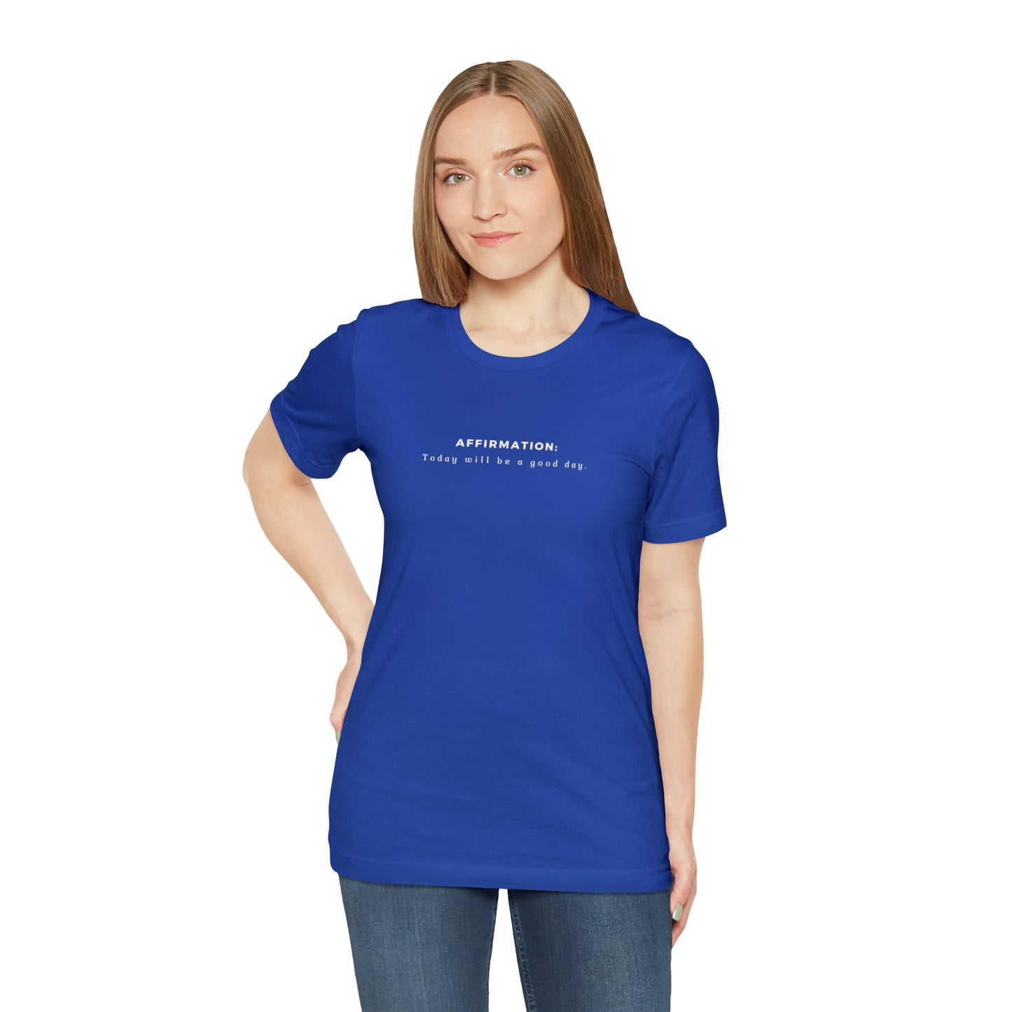 Unisex Jersey Short Sleeve Tee | Affirmation