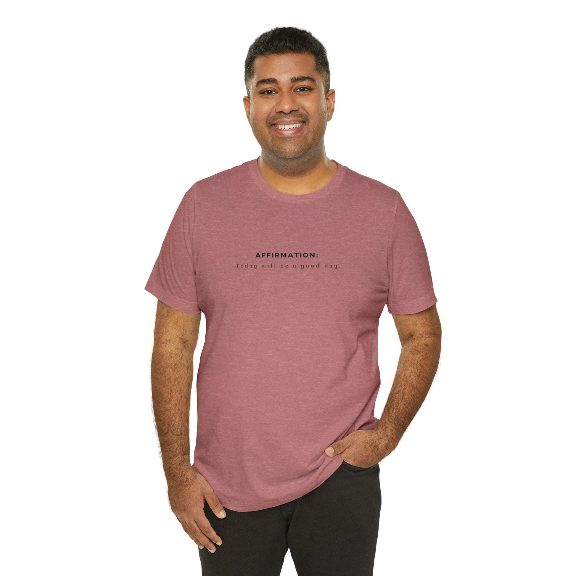 Unisex Jersey Short Sleeve Tee | Affirmation