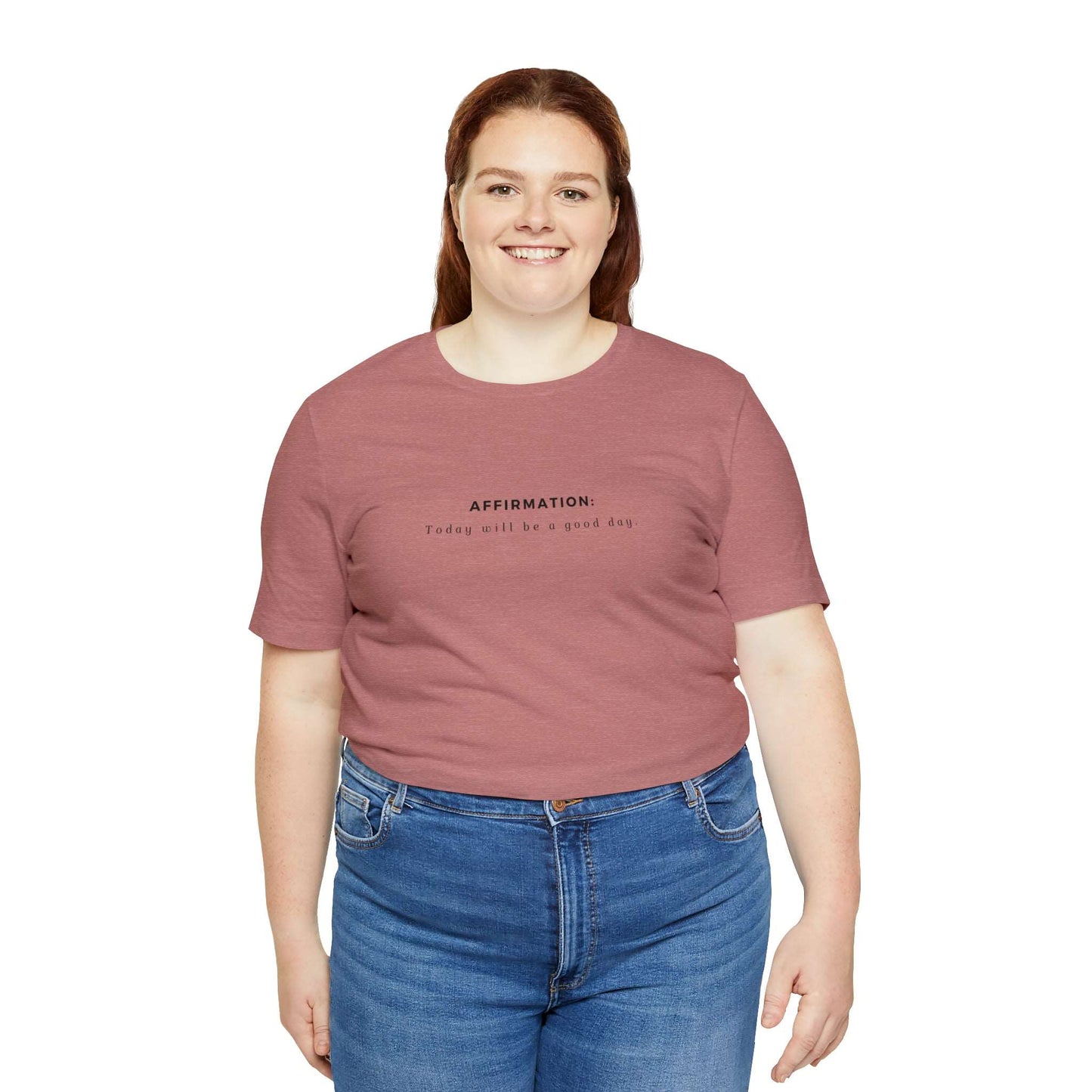 Unisex Jersey Short Sleeve Tee | Affirmation