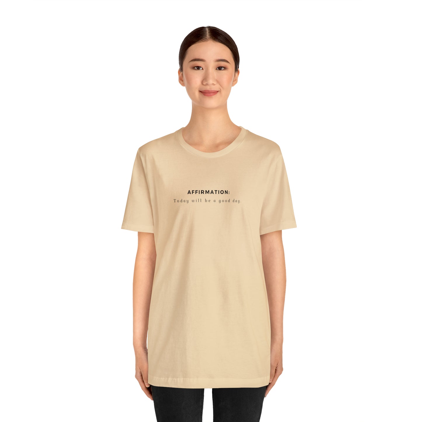 Unisex Jersey Short Sleeve Tee | Affirmation