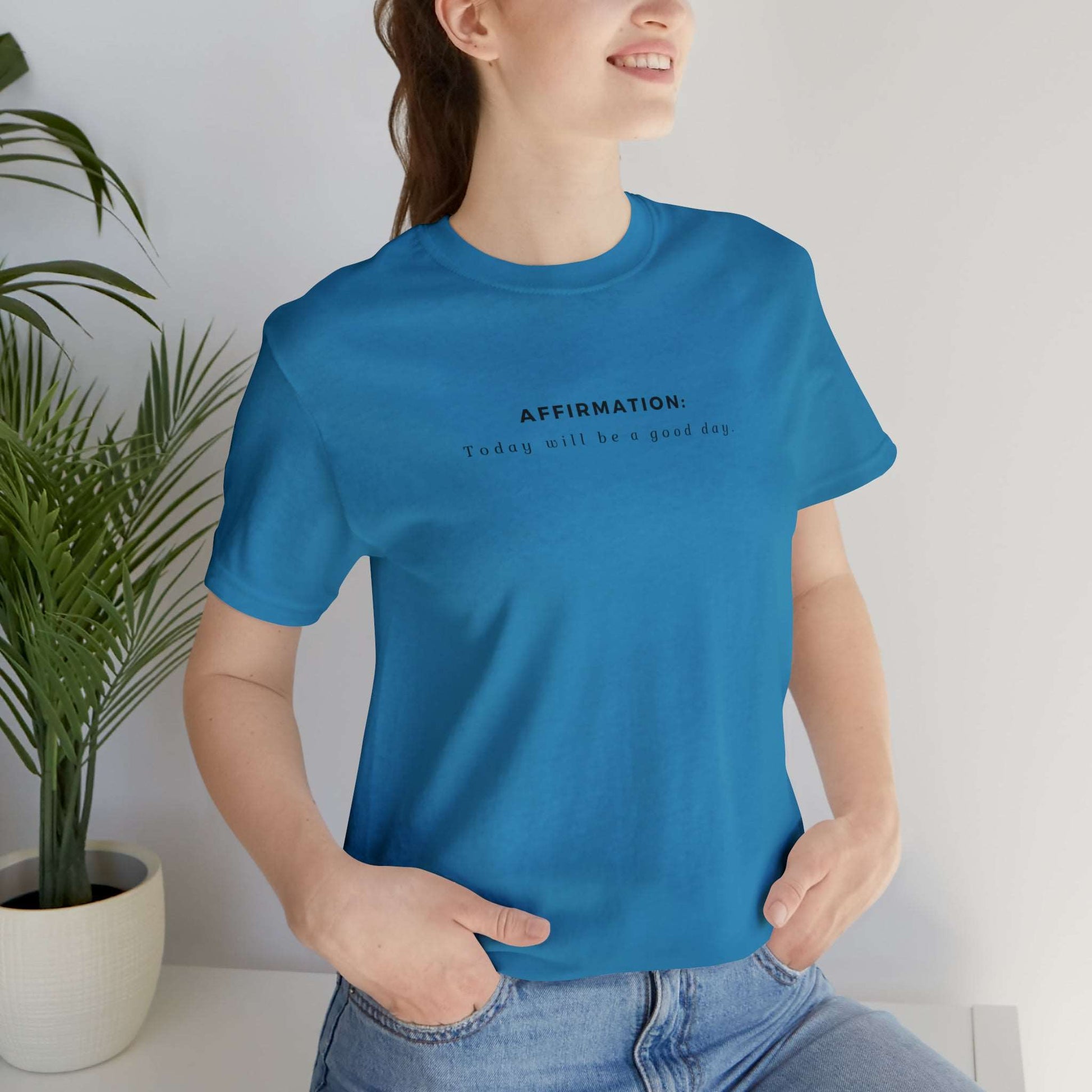 Unisex Jersey Short Sleeve Tee | Affirmation