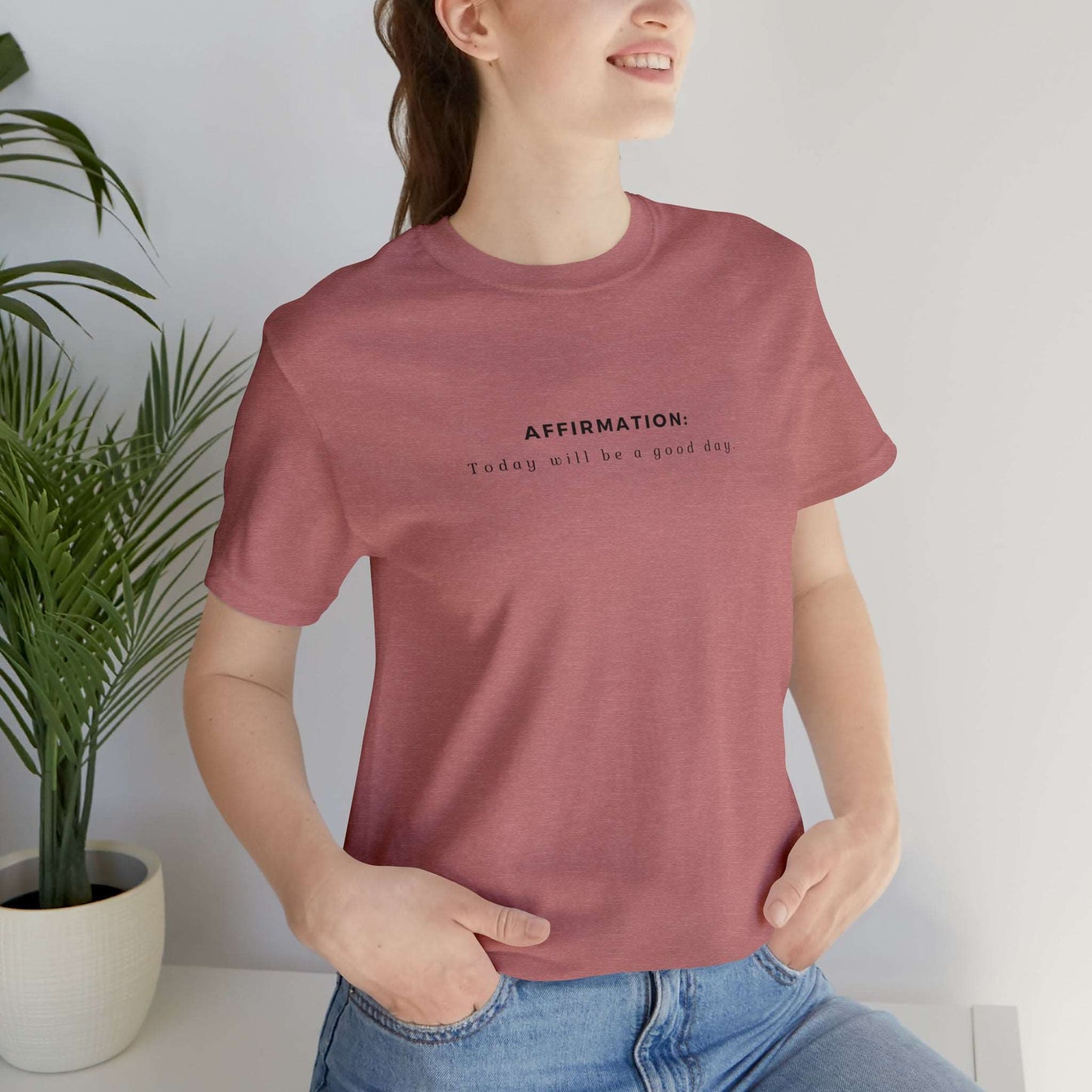 Unisex Jersey Short Sleeve Tee | Affirmation