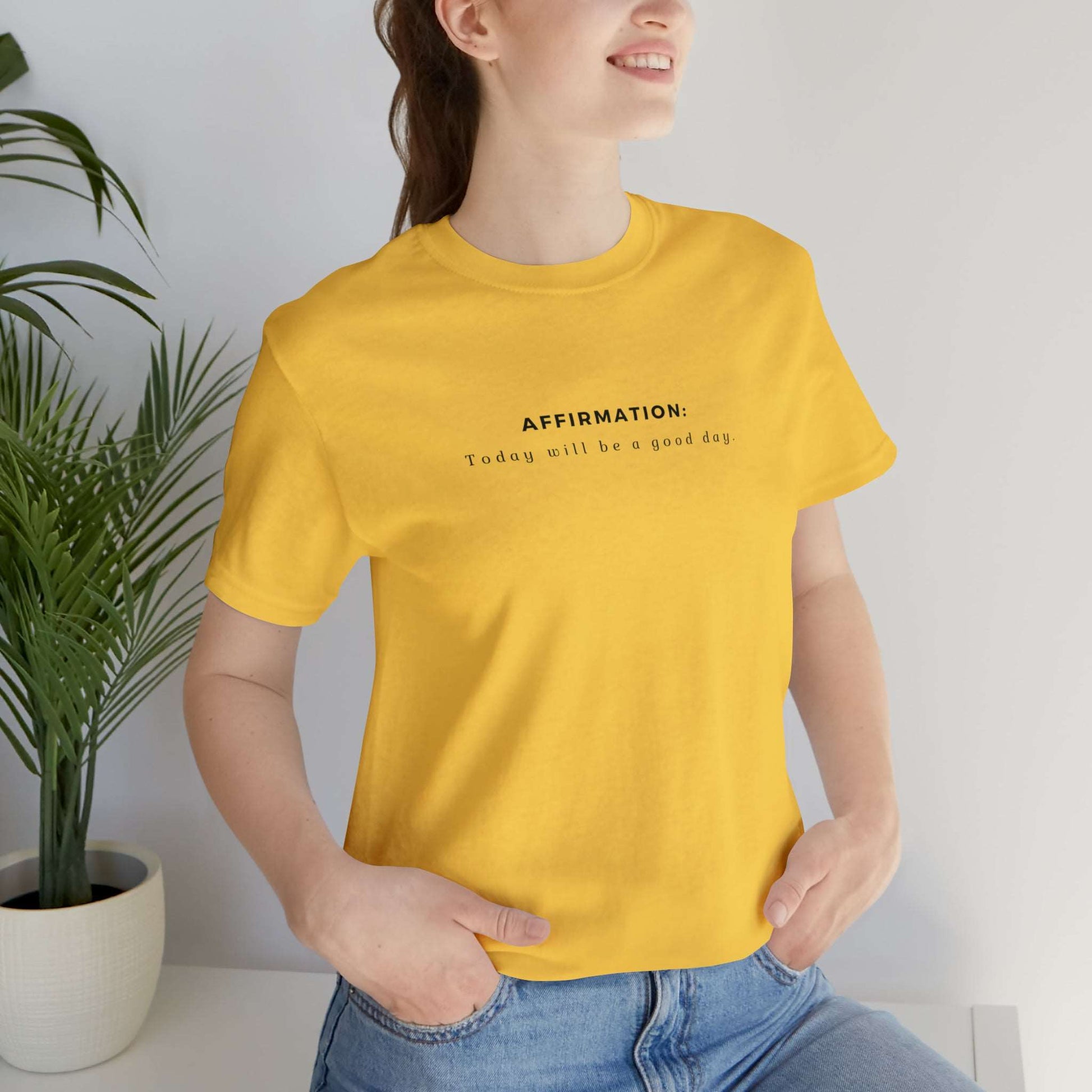 Unisex Jersey Short Sleeve Tee | Affirmation