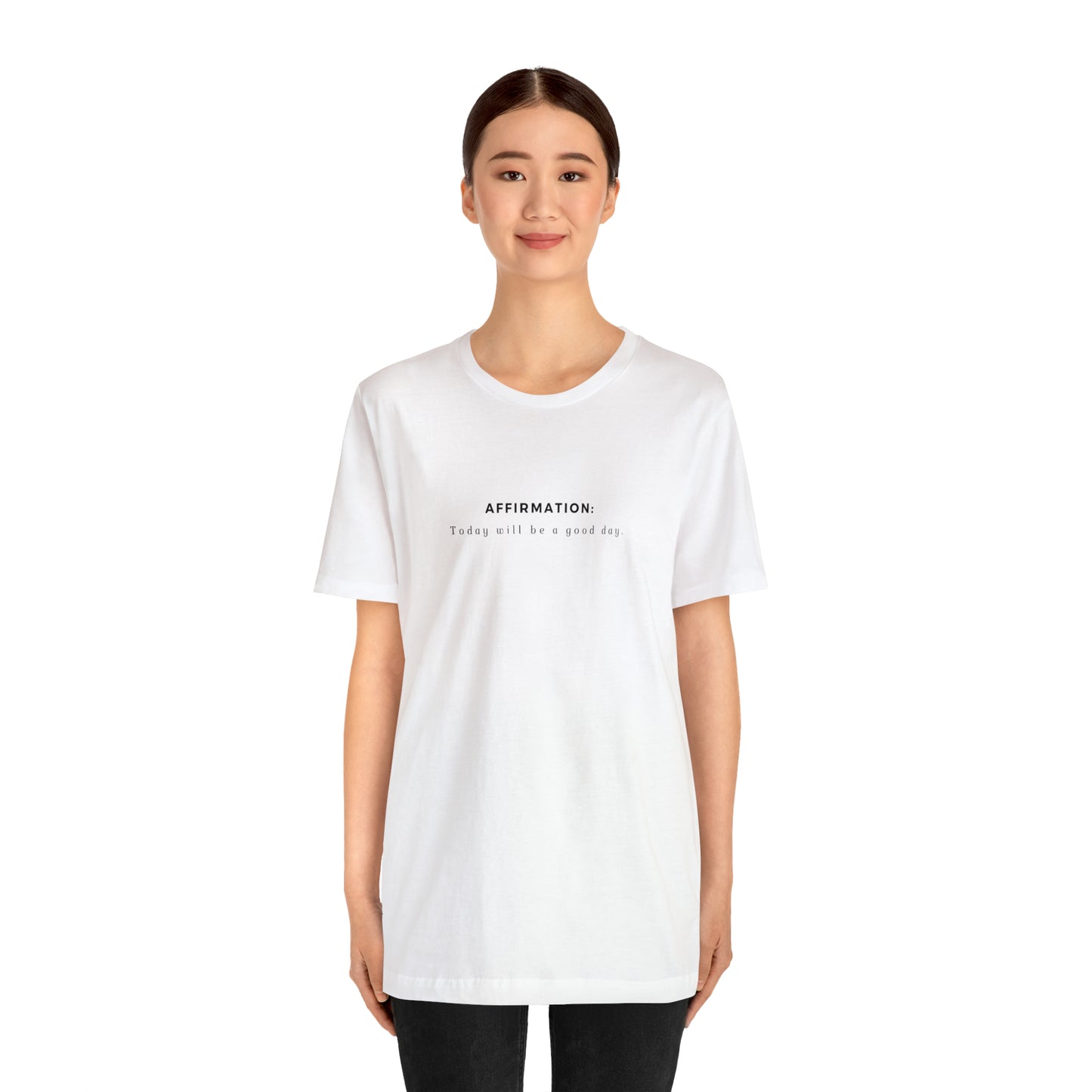 Unisex Jersey Short Sleeve Tee | Affirmation