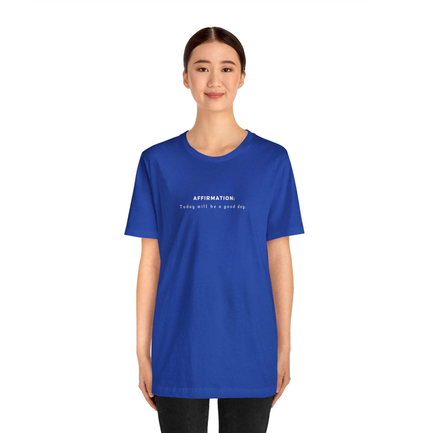 Unisex Jersey Short Sleeve Tee | Affirmation