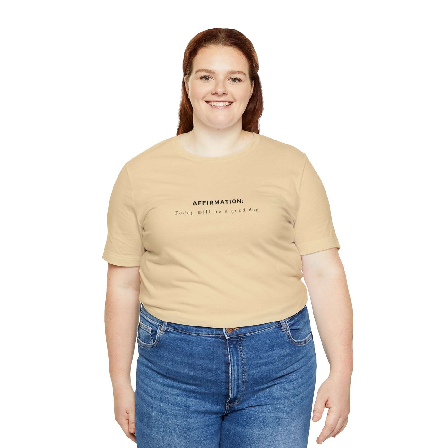 Unisex Jersey Short Sleeve Tee | Affirmation