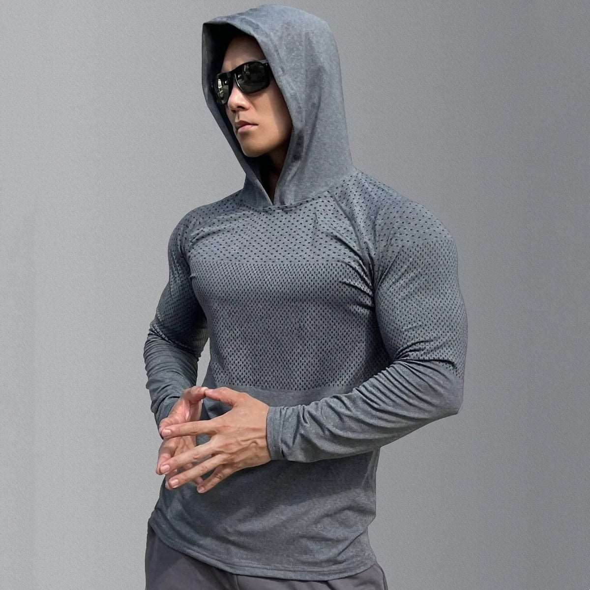 Long Sleeve Hooded T Shirt | Progress